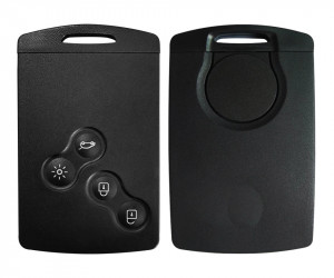 Card Cartela Renault Megane 3 cu 4 Butoane Fara Keyless