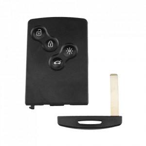 Carcasa Card Cartela 4 Butoane Renault Clio 4 Cu Lamela