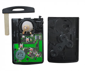Card Cartela Renault Megane 3 cu 4 Butoane Keyless Go