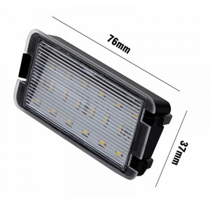 Lampi Led Dedicate Numar Inmatriculare Seat Toledo
