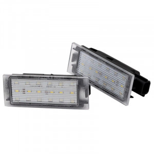 Lampi Led Dedicate Numar Inmatriculare Renault Clio 3