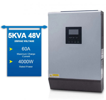 Invertor 5KVA MPPT Off-Grid 4000W panouri solare pret redus