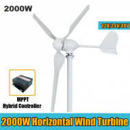 Turbina eoliana 2000W 12V/24V/48V controler MPPT
