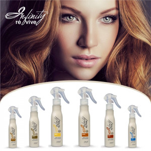 Infinity Re-vive Kit - Tratament cosmetic intensiv leave-in cu tonuri naturale si in trend 6x150ml