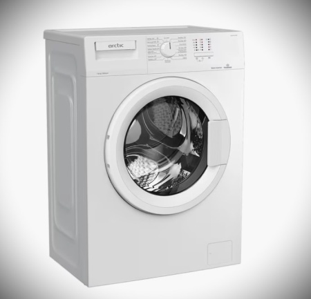 Masina de spalat rufe frontala slim ARCTIC APL61014XLW0, Extra Steam, 6 kg, 1000rpm, Clasa D, alb