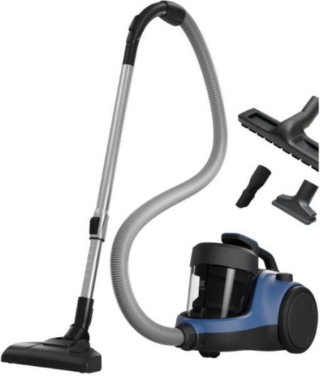 Aspirator fara sac Electrolux Ease C2 ECC21-4SB, 700 W, 1.3 L, filtre lavabile, perie parchet