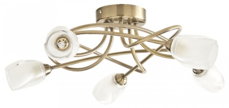 Plafoniera LED Colours Egeria, alama, 5 x 28 W, G9, 240V