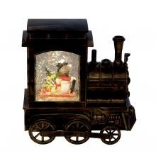 Felinar locomotiva cu lichid si sclipici LTN 14+ baterii incluse