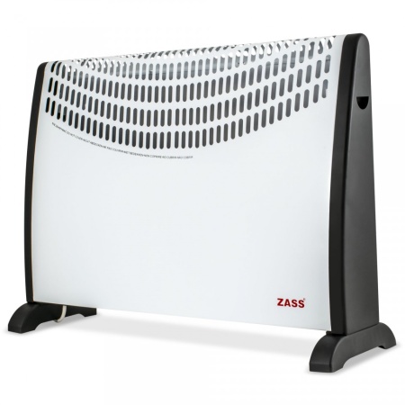 Convector electric Zass ZKH 02, 2000 W, 3 trepte de putere