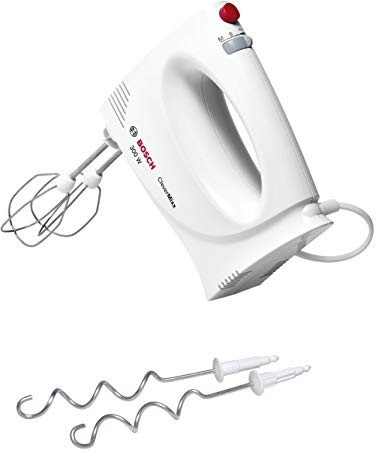Mixer de mana Bosch MFQ3010, 300 W, 2 Viteze