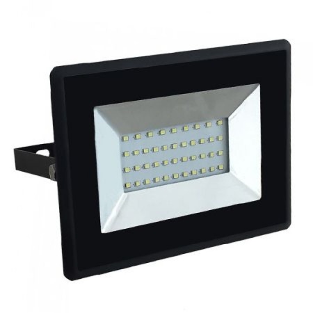 Reflector LED, 30 W, plat, gri, 2250 lm, 4000 K
