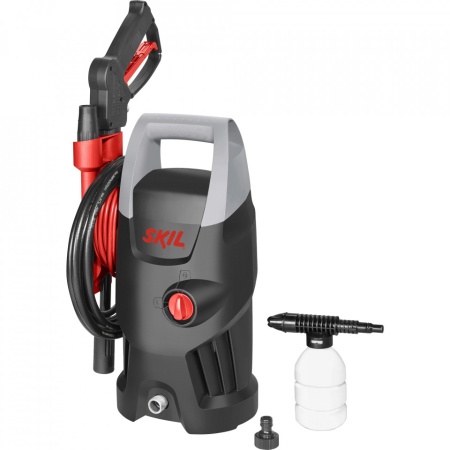 Aparat de spalat cu presiune Skil 0761 AA, 1400 W, 370 l/h, 105 bar, furtun 5 m, 50°C