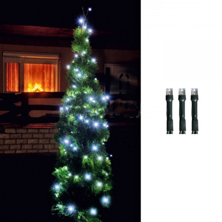 Ghirlanda, 200 LED alb rece, 8 programe, exterior LED 208C/WH