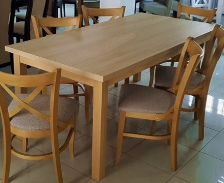 Masa fixa Aly natur 205x90x76