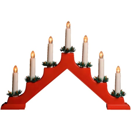 Decor piramidă cu lumânări KAL 01
