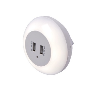 Lampa de veghe LED 0.4 W, 7.2 cm, 20 lm