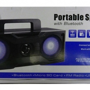 Boxa Portabila Bluetooth Radio FM USB, SD Card si AUX 10 W