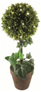 Decor buxus, LED-uri, 43 cm, 3V GPL 25