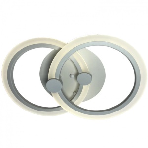 Lustra LED SLC Selino Concept Rondo 1+1, aplicatie telefon, telecomanda, lumina calda/neutra/rece, intensitate reglabila