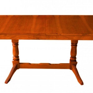 Masa extensibila Europa lemn masiv nuanta Cires, dreptunghiulara, 2 extensii, 231/192/153x96x76