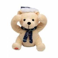 Ursulet de plus peek-a-boo KDD 19 + baterii incluse
