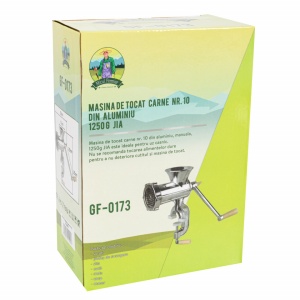 Masina de tocat NR 10, Micul Fermier GF-0173, Aluminiu, JIA