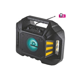 Radio de santier si party, cu multimedia BT WORK