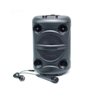 Boxa bluetooth troler cu telecomanda, microfon, 15W, port USB/ FM Radio,HT K3