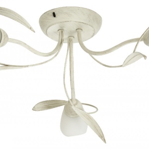 Candelabru plafon, crem, 3 x 40 W, G9, metal Colours Honos