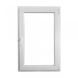 Fereastra pvc termopan alba 116x116 cm