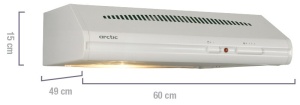 Hota ARCTIC AH61WH,1 motor, 85W