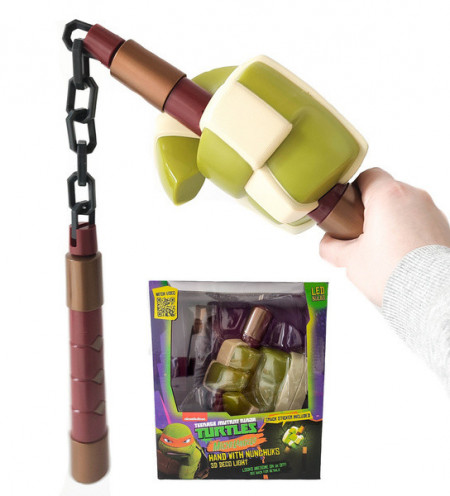 Lampa decorativa 3D Testoasele Ninja Michelangelo