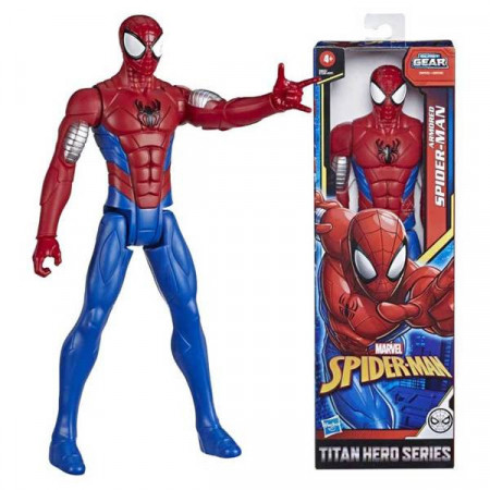 Figurina Spiderman Titan Hero cu armura 30cm