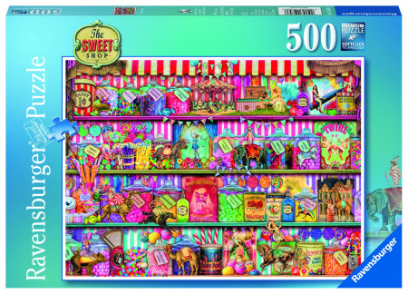 Puzzle Magazinul De Dulciuri, 500 Piese