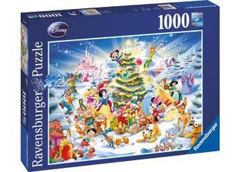 PUZZLE CRACIUNUL IN FAMILIA DISNEY, 1000 PIESE