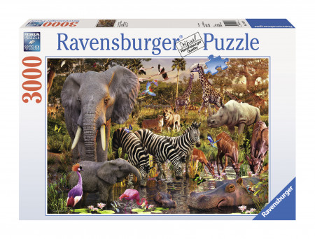 Puzzle Animale Din Africa, 3000 Piese