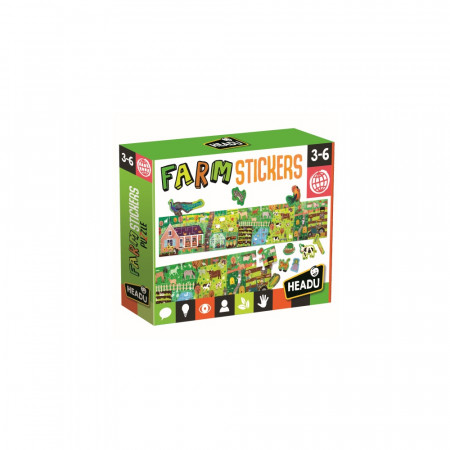 PUZZLE FERMA CU STICKERE