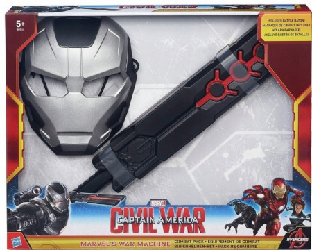 Masca Iron Man Warmachine + Arma