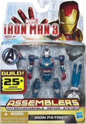 Figurina Iron Man 3 Iron Patriot Assemblers 10cm