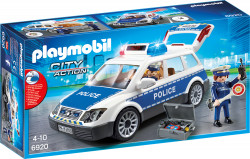 Masina De Politie Cu Lumina Si Sunete