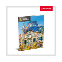 PUZZLE 3D+BROSURA-SAGRADA FAMÍLIA 184 PIESE