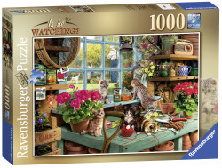 PUZZLE PISICUTE PE MASA, 1000 PIESE