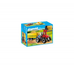 TRACTOR CU REMORCA GALBENA