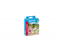 FIGURINA COPII CU ROLE SI BICICLETA