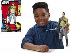 Figurina Kanan Jarrus cu efecte de lumina si sunet, Star Wars, 30cm