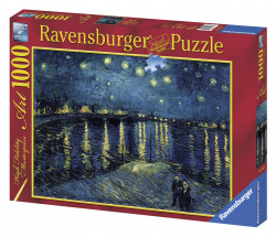 PUZZLE INCENT VAN GOGH: NOAPTE INSTELATA, 1000 PIESE