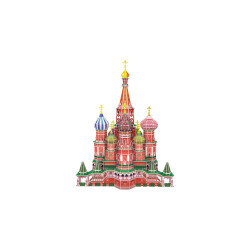 PUZZLE 3D CATEDRALA ST. BASIL (NIVEL COMPLEX 214 PIESE)