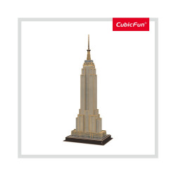 PUZZLE 3D EMPIRE STATE BUILDING (NIVEL MEDIU 54 PIESE)