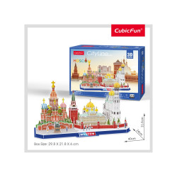 PUZZLE 3D MOSCOVA 204 PIESE