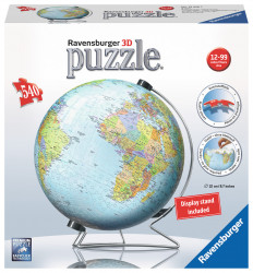 PUZZLE 3D PAMANTUL, 540 PIESE